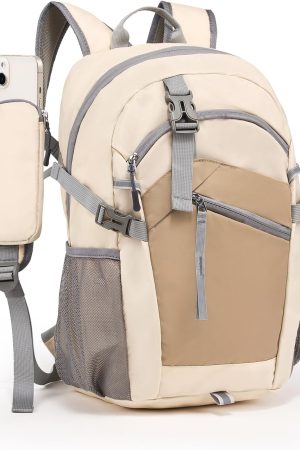 Hiking Backpack for Women Men 20l with Removable Phone Pocket Lightweight Small Travel Backpack Hiking Daypack for Women Men