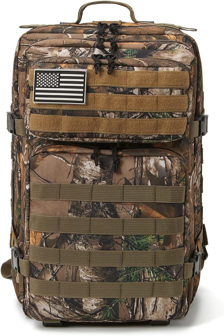 45L Military Tactical Backpacks Army Assault Pack 3 Day Bug Out Bag Hiking Treeking Rucksack… - Image 2