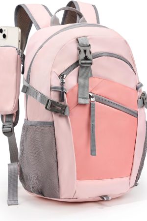 Hiking Backpack for Women Men 20l with Removable Phone Pocket Lightweight Small Travel Backpack Hiking Daypack for Women Men