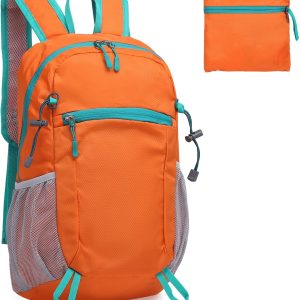 Hiking Daypack Packable, Camping Backpack Water Resistant Lightweight Polyester for Men Women Travel Outdoor