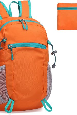 Hiking Daypack Packable, Camping Backpack Water Resistant Lightweight Polyester for Men Women Travel Outdoor