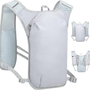 Small Hiking Backpack 10L - Lightweight Packable Foldable Backpack for Travel Camping Outdoor Commute, Compact Rucksack for Women Men(Grey)