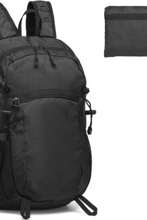 Hiking Daypack Packable, Camping Backpack Water Resistant Lightweight Polyester for Men Women Travel Outdoor